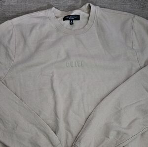 ​VOX POPULI "CHILL" Puff Print Crewneck Sweatshirt - Small Unisex